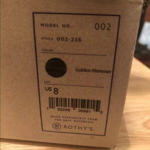 Brand new pointy Sz 8 Rothy’s